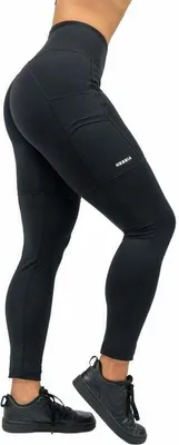 Produktbild von Nebbia High Waisted Leggings Leg Day Goals Black XS Fitness Hose
