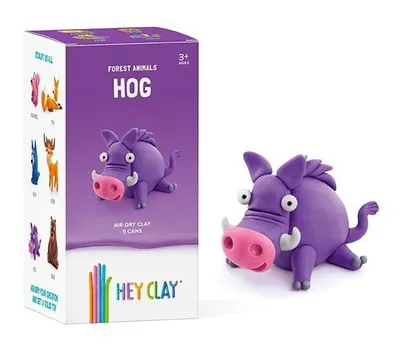 Image de TMT HeyClay Animal, sanglier, paquet de 3 HCL30109 07568
