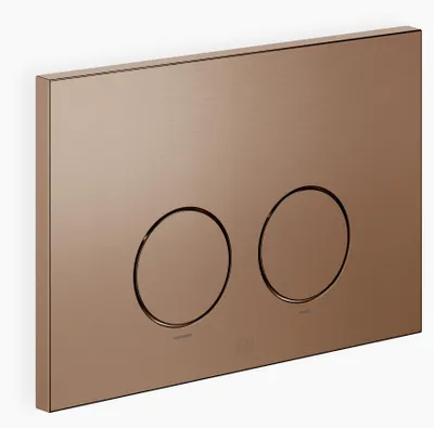 Immagine prodotto di Plaques de déclenchement Dornbracht pour réservoirs de chasse encastrés, rondes, 12665979-42, 12665979-42