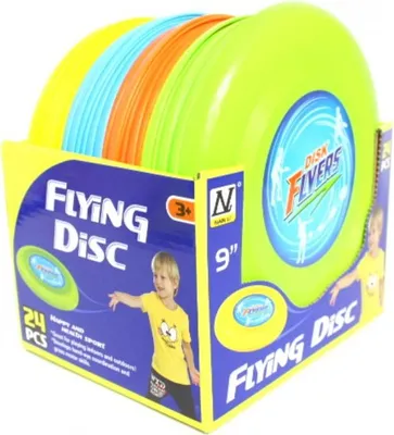Produktbild von Wurfscheibe Flugscheibe 23cm Frisbee-Art für Strand & Park Outdoor Spielzeug Kinder