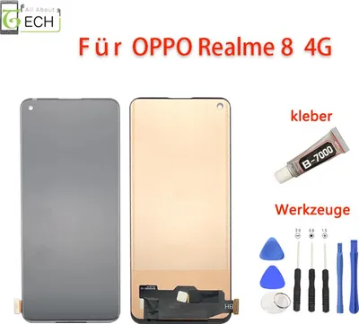 Produktbild von Für Oppo Realme 8 4G RMX3241 LCD Display Bildschirm Touch Screen Werkzeuge