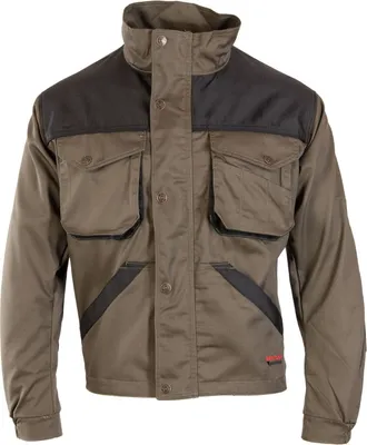 Produktbild von Brixton Practical JACKE KHAKI Arbeitsjacke Schutzjacke Schutzbluse Größe: M