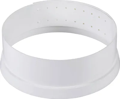 Immagine prodotto di Wüllner+Kaiser 4050 Anello per torte, plastica, regolabile da 22 a 26 cm, H 8 cm, bianco (1 pezzo)