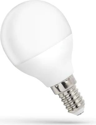 Obrázek produktu pro Kapka LED žárovky 4W = 31W E14 matný globus 160° studená bílá 6000K denní světlo