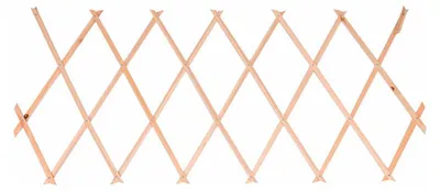 Produktbild von Ausziehbares Holzspalier 60x180 cm - FAURA - Ideal für den Garten - 75197
