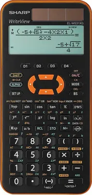 Produktbild von SHARP Schulrechner EL-W531 XG Farbe: orange