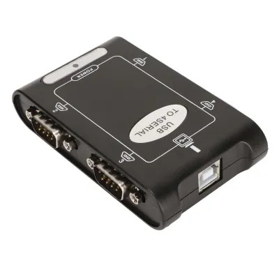 Immagine prodotto di Adattatore da USB a seriale, hub adattatore da USB a seriale, hub da USB a seriale, adattatore da USB a RS232, schede per porte seriali COM, hub da USB a RS232