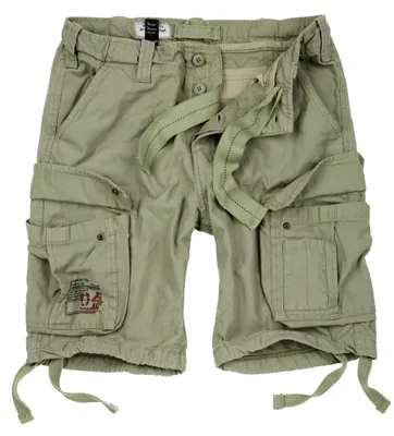 Produktbild von SURPLUS Airborne Vintage Shorts oliv light Größe 3XL