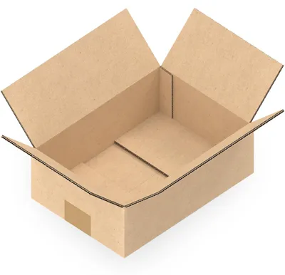 Produktbild von KK Verpackungen 25 Stück Versandkartons 419 x 296 x 134 mm Kartons 2-wellig, Faltkartons
