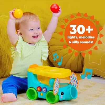Image de BRIGHT STARTS Pop & Roll Safari Bus™ 6m+