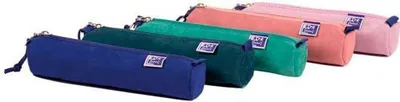 Imagen del producto de Oxford 400174183, Estuche blando para lápices, Microfibra, Azul, Verde, Lila, Menta, Rosa, Color sólido, Para niño/niña, Cierre con cremallera