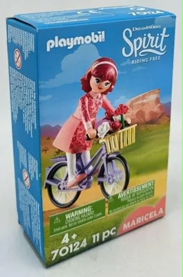 Produktbild von PLAYMOBIL Maricela mit Fahrrad, 70124
