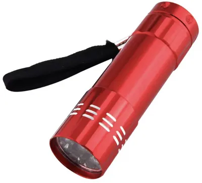 Productafbeelding van LED-zaklamp – Kleine zaklamp – LED-licht – LED – Rood – 8 cm – Met kabel – CHPN