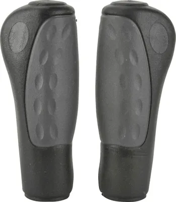 Zdjęcie produktu dla Ergonomiczne chwyty kierownicy rowerowej Fischer Relax, czarne, jeden rozmiar
