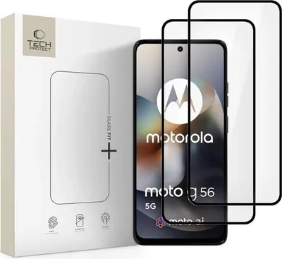 Obrázek produktu pro Tech-Protect Glass Fit+ pro Motorola Moto G56 5G - Černá KP39762