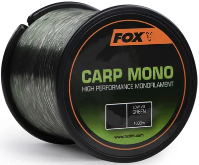 Produktbild von Fox Carp Mono Schnur - 1000m Karpfenschnur, Durchmesser/Tragkraft:0.35mm / 18lb / 8.17kg