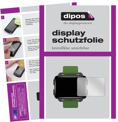 Produktbild von 6x Schutzfolie für LEMFO LEM4 Smartwatch klar Displayschutzfolie Folie Display