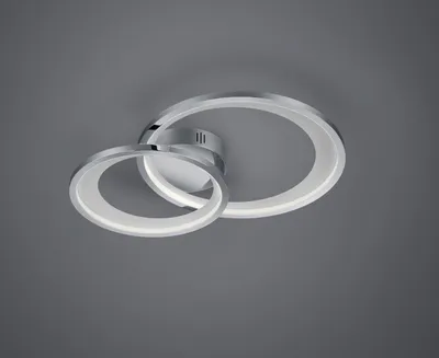 Obrázok produktu pre Stropné svietidlo moderné vstavané LED GRANADA strieborné Trio 673810206