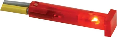 Obrázok produktu pre ŠTYRI STRANY 7 x 7 mm LED SIGNÁLNE SVETLO 12V ČERVENÉ