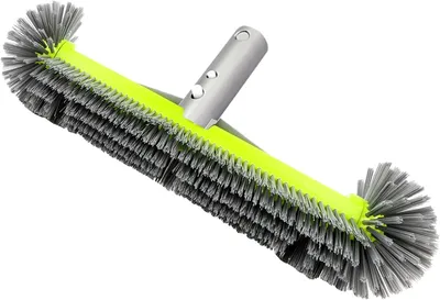 Zdjęcie produktu dla Szczotka Basenowa Aluminiowa do Ścian Płytek Basenu Średnica 40cm
