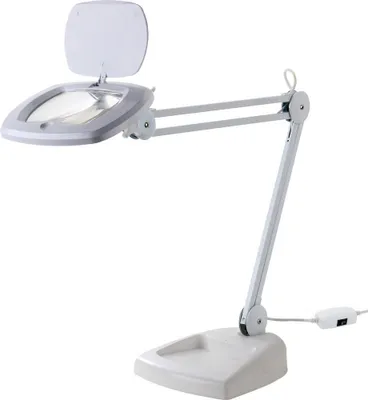 Produktbild von LED Lupenleuchte 3D mit Standfuss 80 LEDŽs ZD-142B