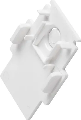 Image de Embout pour rail encastré, 48V TRACK, blanc