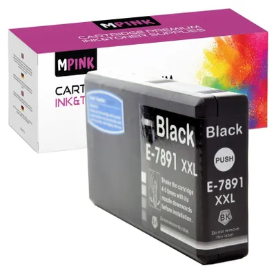 Produktbild von Druckerpatronen für Epson T7891 Schwarz WF-5110DW 5190DW 5620DWF 5690DWF