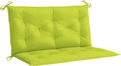 Immagine prodotto di vidaXL Cuscini per panca da giardino 2 pz. Tessuto Oxford verde chiaro 100x50x7 cm