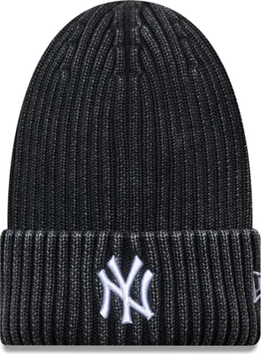 Produktbild von New Era Wintermütze Long Beanie - WASHED NY schwarz