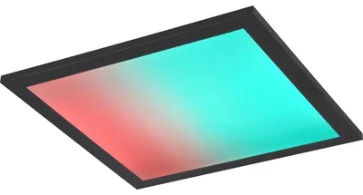 Obrázok produktu pre Reality Beta LED stropné svetlo 13W stmievateľné čierne matné CCT nastaviteľná farba svetla nočné svetlo