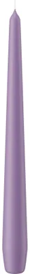 Produktbild von Spitzkerzen Mauve 250 x Ø 25 mm, 12 Stück