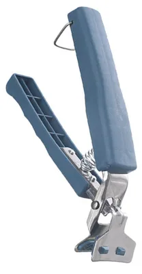 Imagen del producto de Pinza multifuncional de metal y plástico para sujetar platos calientes y evitar quemaduras