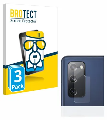 Produktbild von 3x BROTECT Schutzglas für Samsung Galaxy S20 FE / 5G (Kamera) Schutzfolie Panzer Folie Glas Display Schutz klar