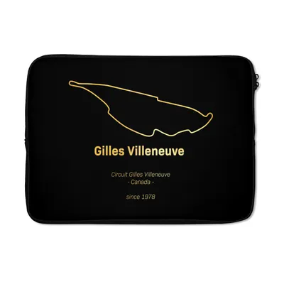 Produktbild von MuchoWow® Laptop Hülle 14 ZollKanada - Formel 1 - Rennstrecke Laptoptasche - Laptoptasche - Stoßsicher - Schutzhaube