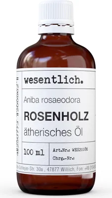 Produktbild von Rosenholz (100ml) - naturreines, ätherisches Öl von wesentlich