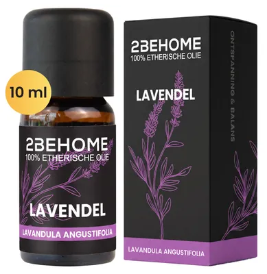 Productafbeelding van 2BEHOME Etherische Olie Lavendel - 10 ML - 1 Stuk