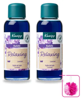 Image de 2 flacons d'huile de bain Kneipp à la lavande - 100 ml - Lot économique - 2 pièces