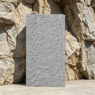 Obrázok produktu pre NAIZY Kvalitné, hrubé dekoratívne panely, hrúbka 5 cm, 2 kusy, svetlosivé s realistickou štruktúrou kameňa, model B, pre váš domov