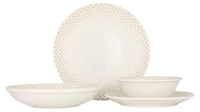 Image de Service de vaisselle 24 pièces pour 6 personnes en porcelaine
