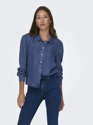 Produktbild von Only Billie Langarmhemd Blau XS Frau Blau XS