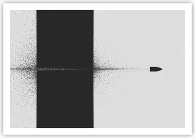 Produktbild von Poster - Poster ohne Rahmen - Kugel Schwarzweiß Modern - 100x70 cm - Wand Bild - Wanddeko - Wandbilder - Kunstposter - Wandposter - Bilder - Kunstdruck - Wanddekoration - Wandbild - P2XAA100x70-4492