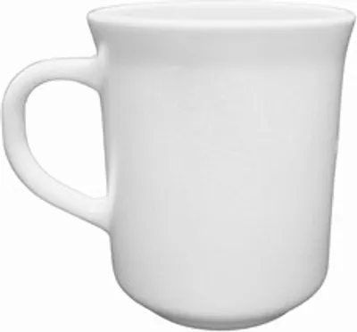 Produktbild von Becher, Kaffee- oder Teebecher, Hartglas, weiß, Gastro Eva 300 ml