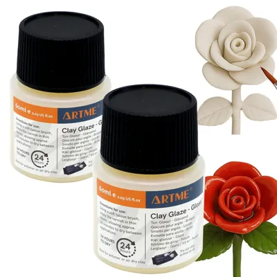 Glanzlack 60 ml für lufttrocknende Modelliermasse & Keramik