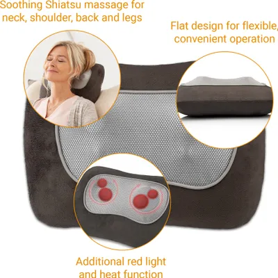 Obrázok produktu pre Medisana MC 840, Späť, Nohy, Krk, Ramená, Čierna, 1,9 m, AC, 12 W, 100 - 240 V
