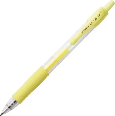 Immagine prodotto di PILOT G2 Penna gel pastello - penna gel, 0,32 mm, ricaricabile, colore giallo pastello