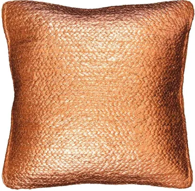 Produktbild von Unique Living - Kissen Metallic - 45x45cm - Bronze