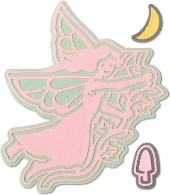 Produktbild von SIZZIX Stanzform Präge Stanzschablone Cutting Die, Fairy #1 662848