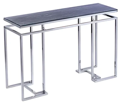 Obrázek produktu pro Moderní šedý dřevěný konzolový stolek