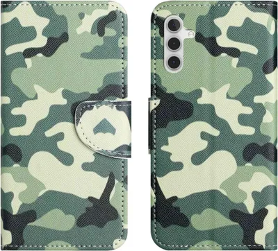 Produktbild von Samsung Galaxy A14 Hülle - Coverup Klapphülle - Camouflage