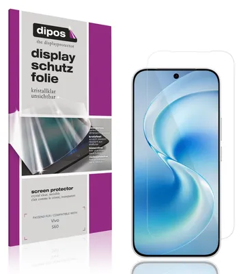Produktbild von 4x Schutzfolie für Vivo S60 klar Displayschutzfolie Folie Display Schutz dipos